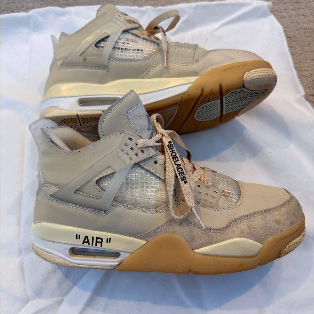 Jordan 4 Off-White Sail Euro 40
